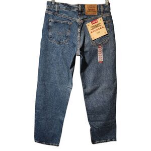 Vtg Levis 550 Jeans Mens 34x30 MediumRelaxed Fit Orange Tab Deadstock USA 80s